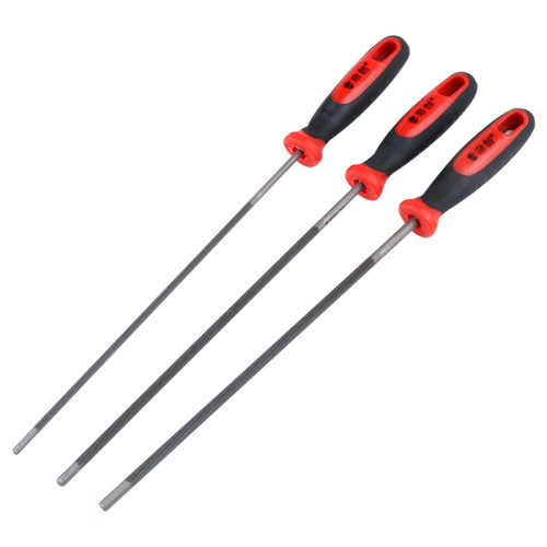 Dichuang chain saw file, electric chain saw chain file, logging saw circular file, two-color handle chain saw accessories grinding tool