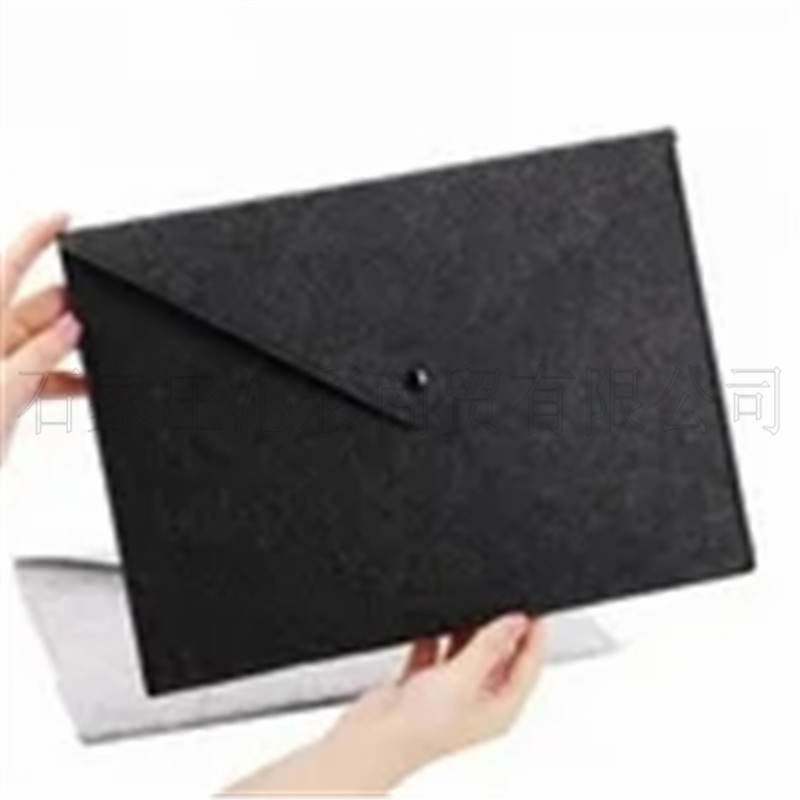 Cosmetic felt bag felt computer bag A4 felt file bag halberd felt bag custom