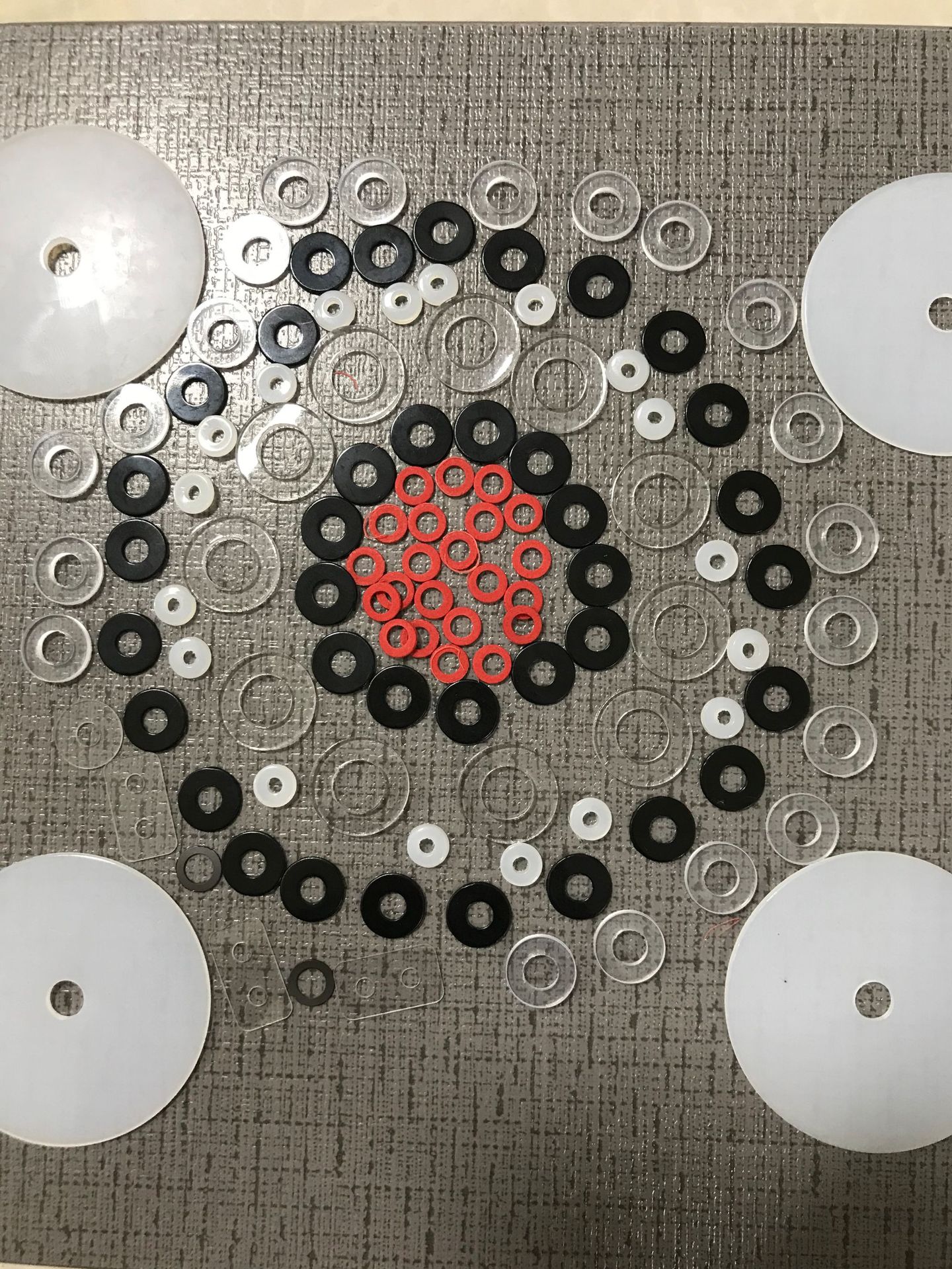 厂家直销pet垫片  pet介子  透明pvc垫片大量现货