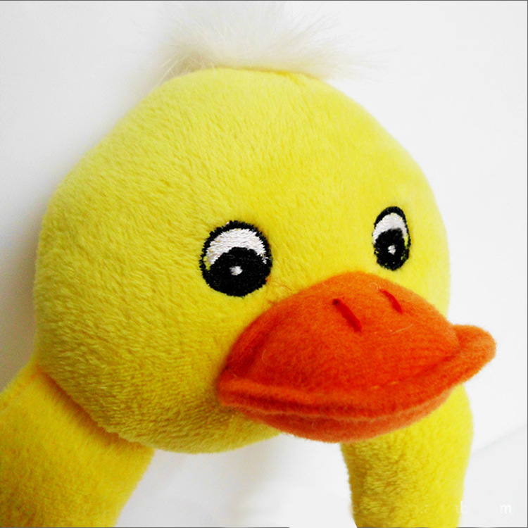 Plush toy, pet, frog, duck, can bite
