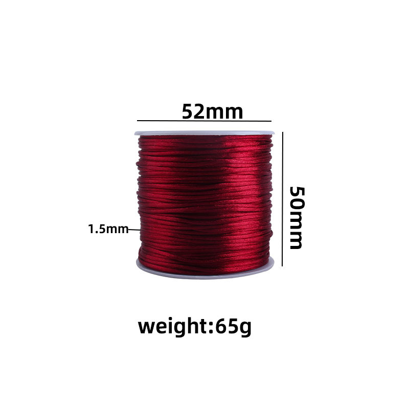 Cuerda de lana tejida a mano DIY chupete cadena multiusos cuerda trenzada Amazon AliExpress caliente nuevo