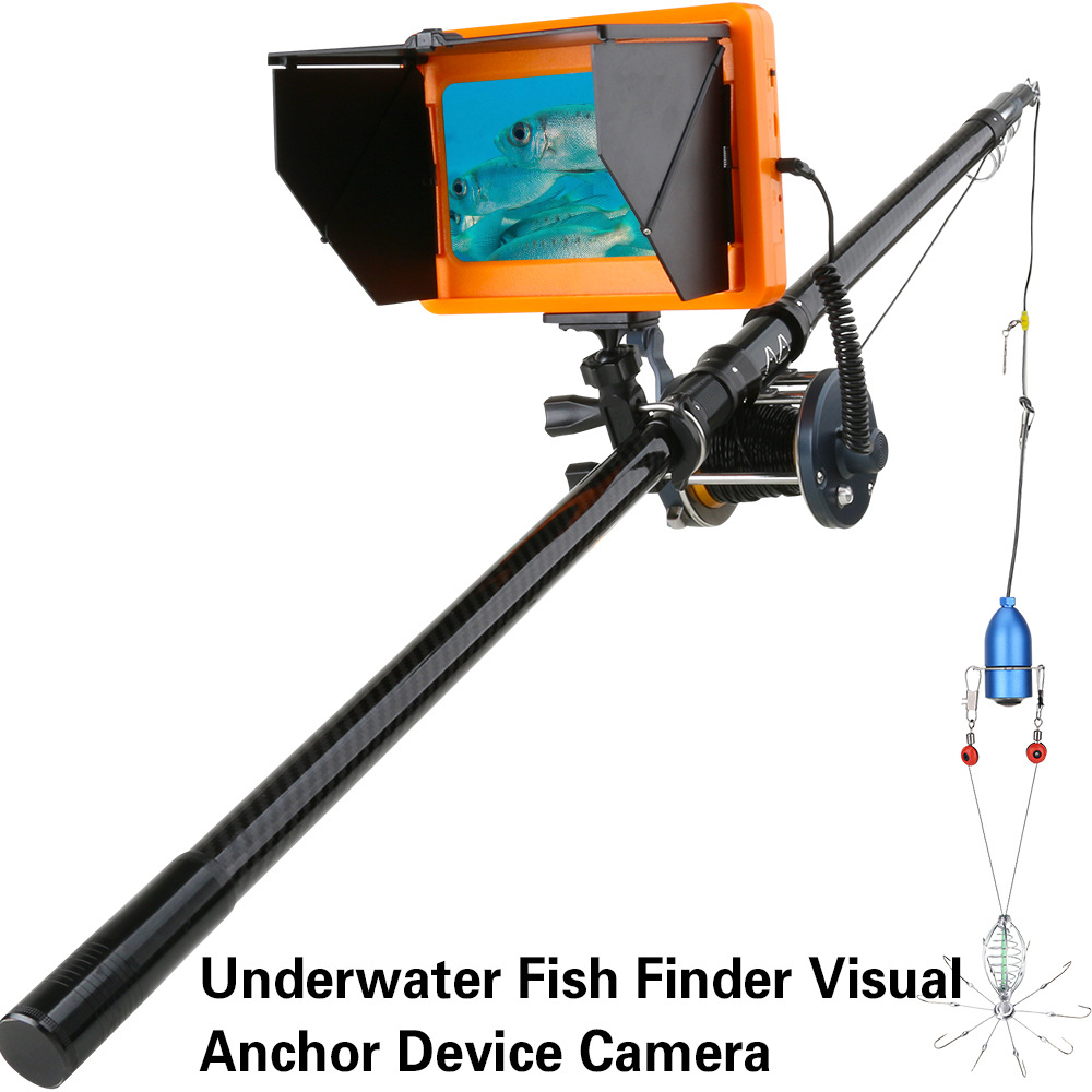 Anchor fishing rod fish finder night vision anchor fish device fishing  artifact underwater camera full set of fishing gear