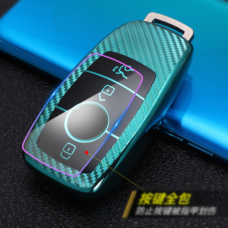 适用于奔驰e300l汽车钥匙套新e级c260ls350迈巴赫遥控器保护壳包