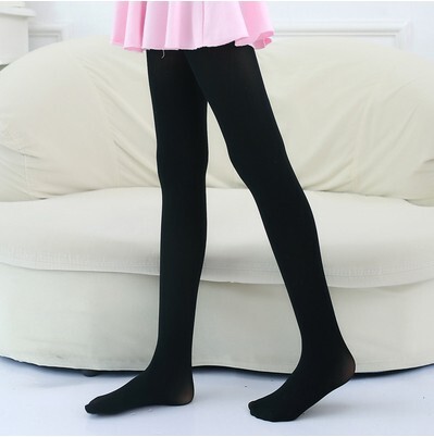 Spring and summer children's pantyhose velvet color school uniform socks girls dance socks white stockings