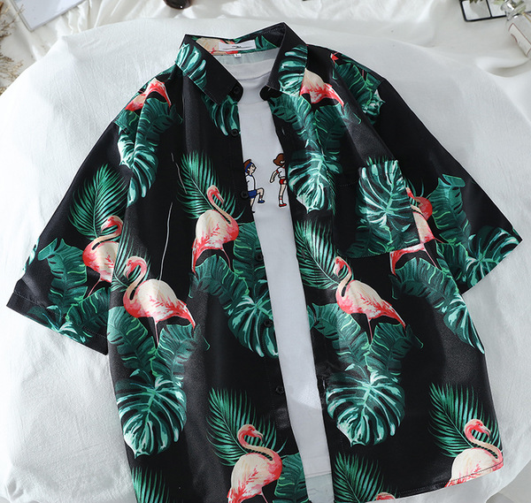 Summer men’s new beach shirt