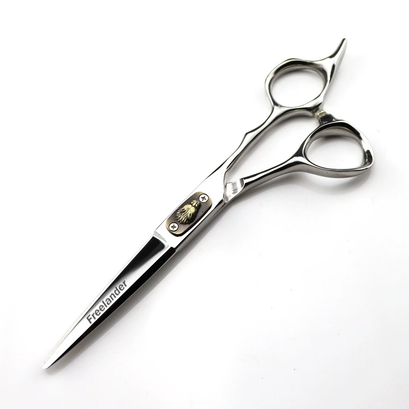 6.0 -inch God Walker Thick Circle Wolf head Personalized hairdressing scissors flat scissors and cut teeth, bangs, cut thin cuts