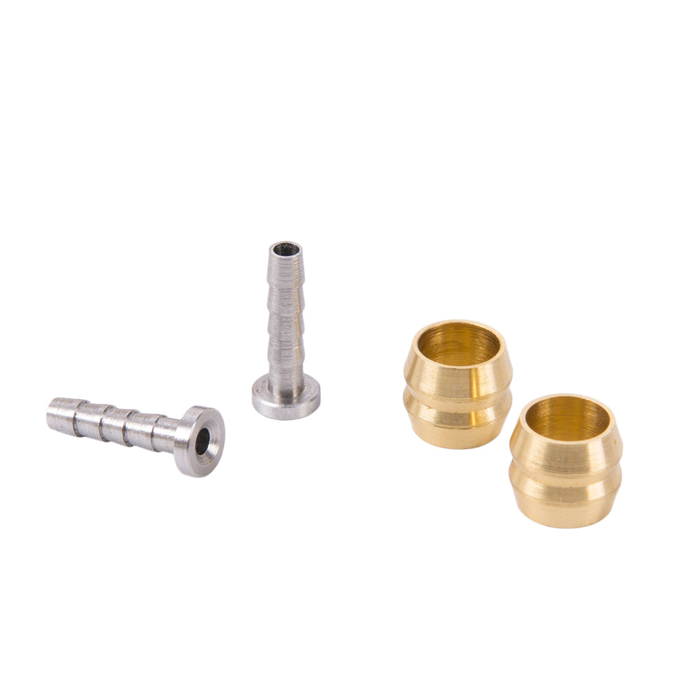 Bicicleta de montaña freno tubo de aceite aguja de aceite conjunto de aceitunas freno de disco cambio de tubería conector de aceite BH90 presión de aceite freno de disco cabeza T cobre