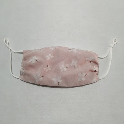 Gasa máscara transpirable protección solar protección UV a prueba de polvo cómoda dama suave floral lavable fácil respirar