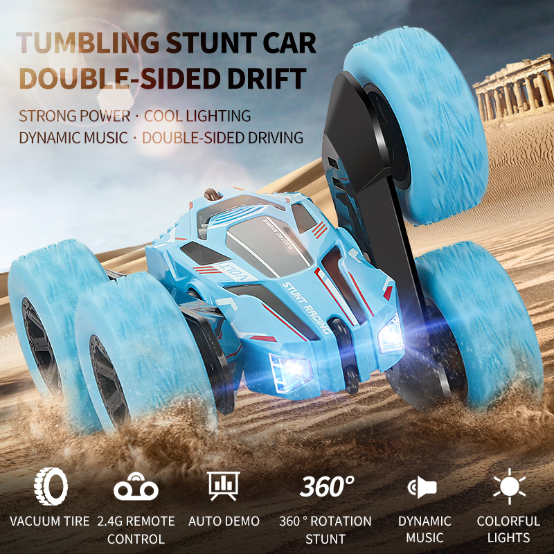 double-sided stunt car