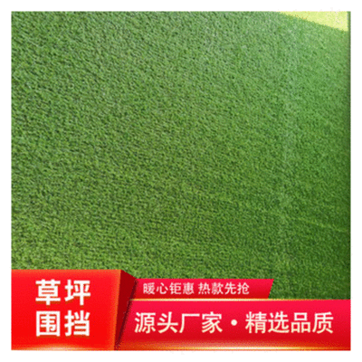 现货工地围挡草坪仿真草坪垫子 绿化假草皮 建筑人造围挡塑料草坪