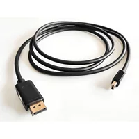 Кабель Mini DisplayPort к DisplayPort, 1,8 м, мини DP→DP, белый или черный