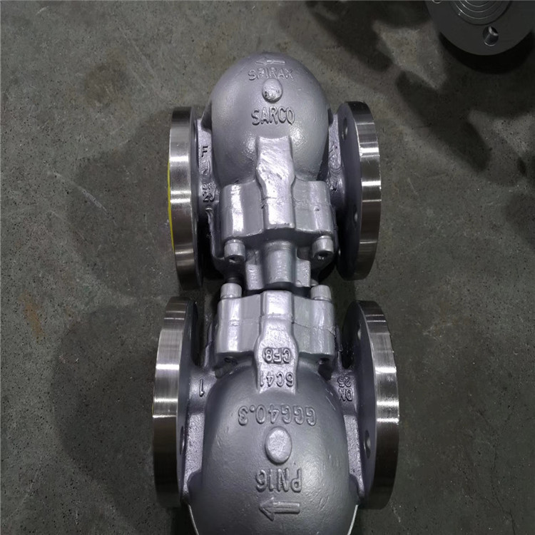 CS41W-10/16P/RL  DN50 不锈钢自由浮球式法兰蒸汽冷凝水疏水阀