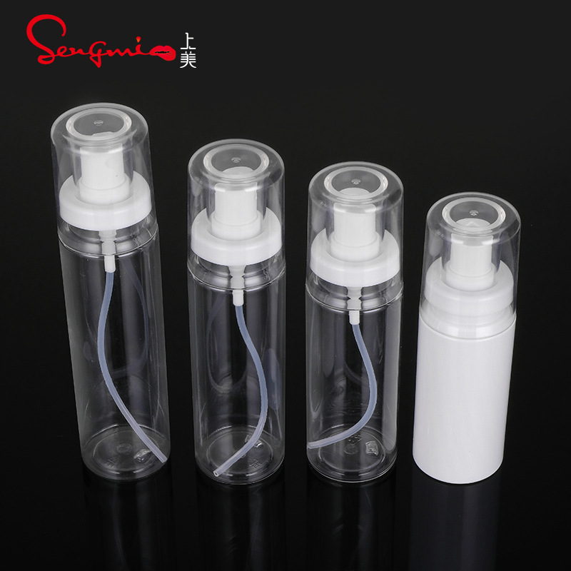 厂家供应60ml80ml100ml120mlPET喷雾瓶水乳套装旅行分装瓶