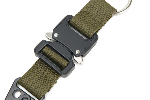 Outdoor tactical cobra buckle nylon webbing hanging buckle keychain tactical carabiner eagle beak hook molle