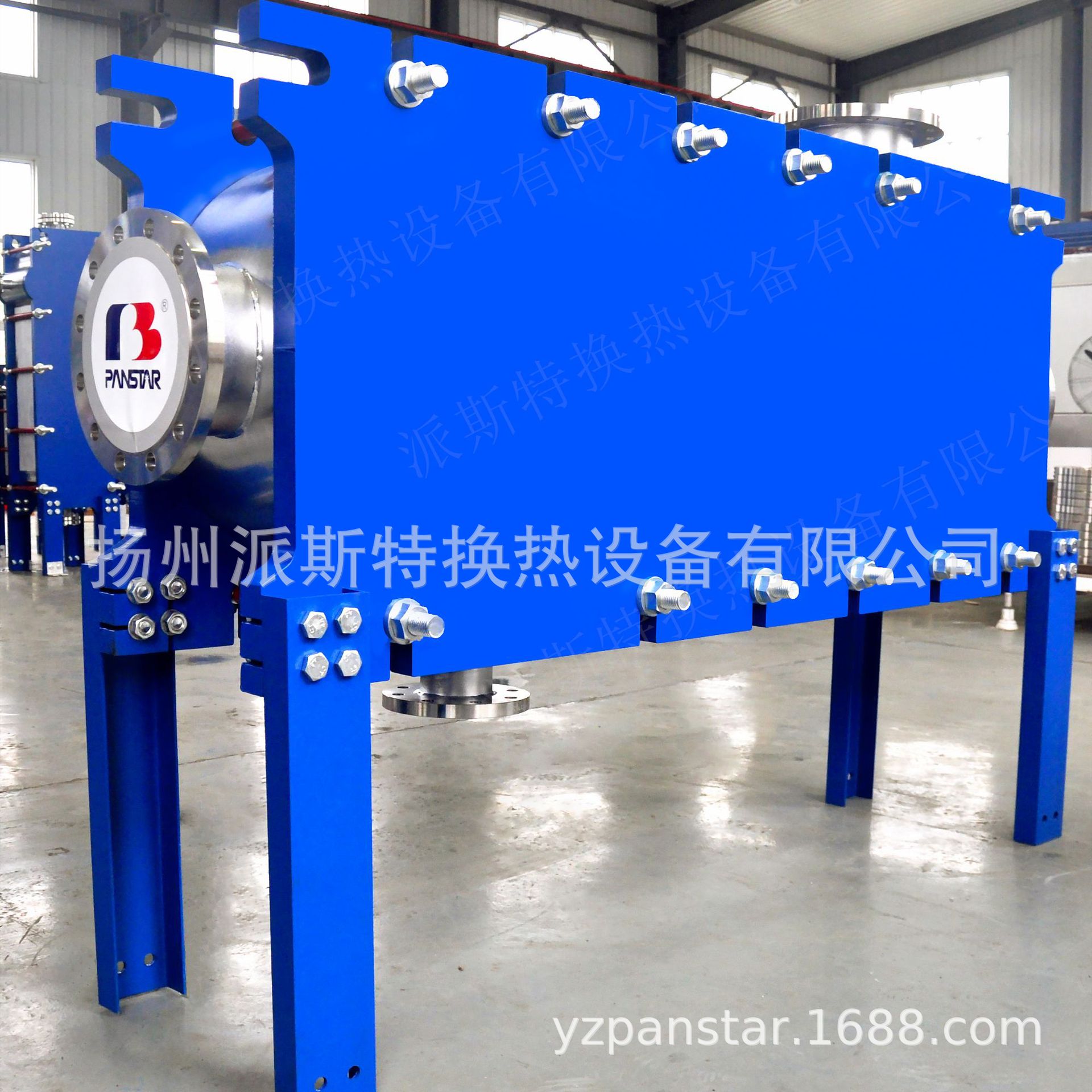 中外合资生产厂家派斯特 物料尾气高温蒸汽冷凝全焊接板式冷凝器