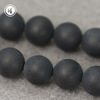 Organic agate matte round beads, bead bracelet, accessory, wholesale