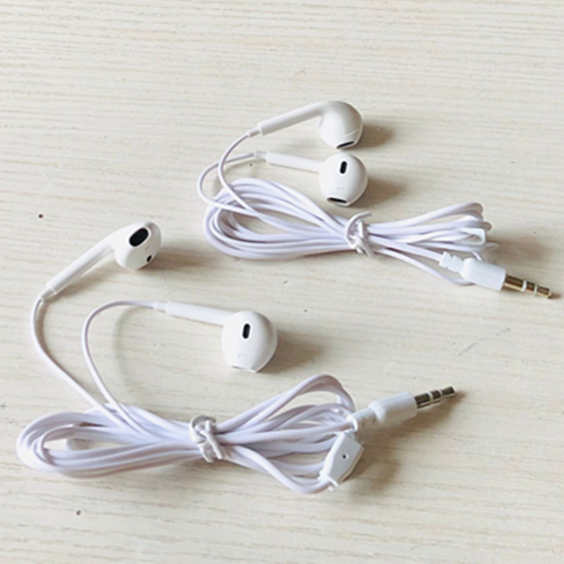New P3 Gift Low Price High-end Headphones Thick Round Line Half In-Ear I5 Earplugs MP4 Matching Headphones