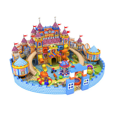 Castle series children Mischievous Castle Slide kindergarten indoor Parenting Restaurant Playground Manufactor Supplying