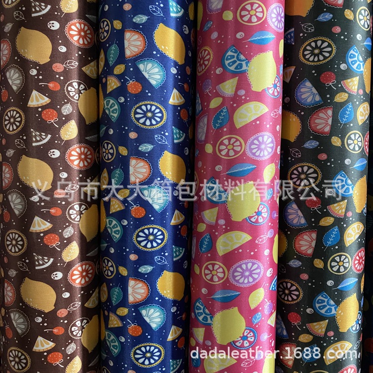 Color en cubos impresión de limón maestro para hacer bolsas bolsas de maquillaje y otros paquetes externos detail image 2