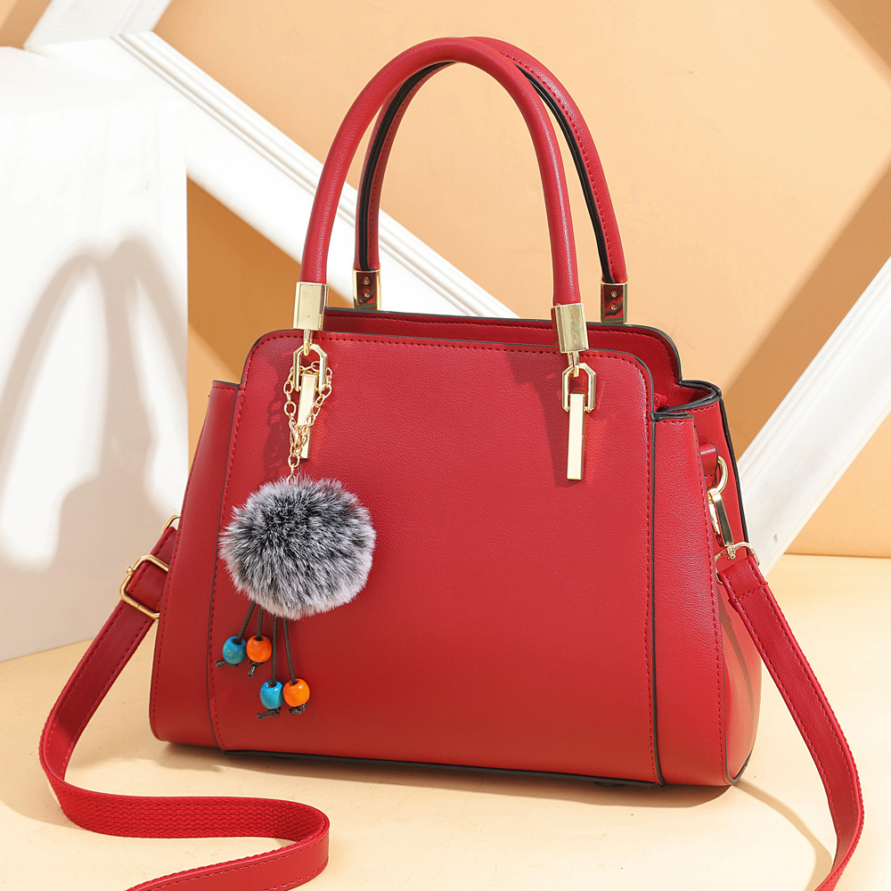2022 new winter Handbag Shoulder Bag Korean satchel handbags handbag hit the color of one generation
