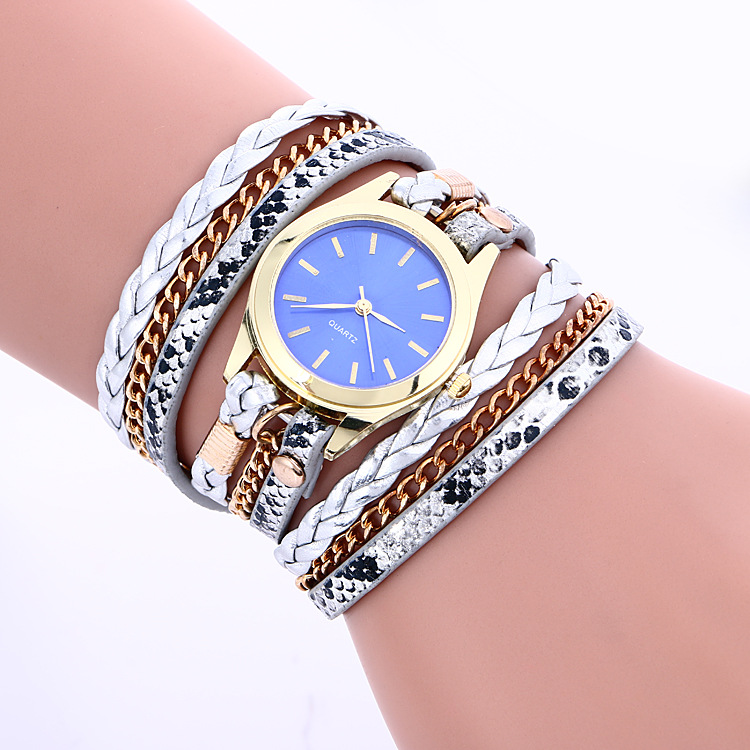 Watch Multi Color Face Alloy Women'S Bracelet Watch Quartz Performance Goods