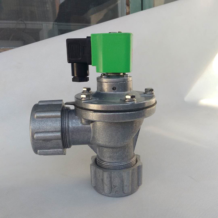 DMF-ZM-20直角带螺母电磁脉冲阀 直角速连六分脉冲阀