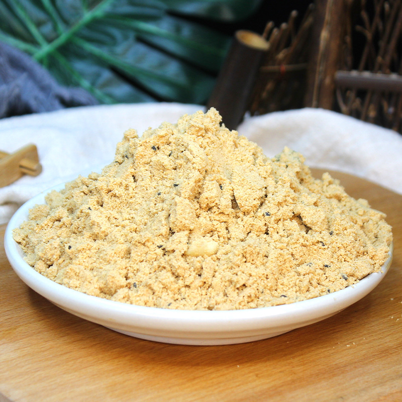 东北香甜油茶面400g油炒面早餐冲泡即食传统老式油茶面批发包邮|ms