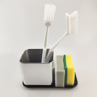 厨房置物架 海绵擦沥水架 碟刷收纳架