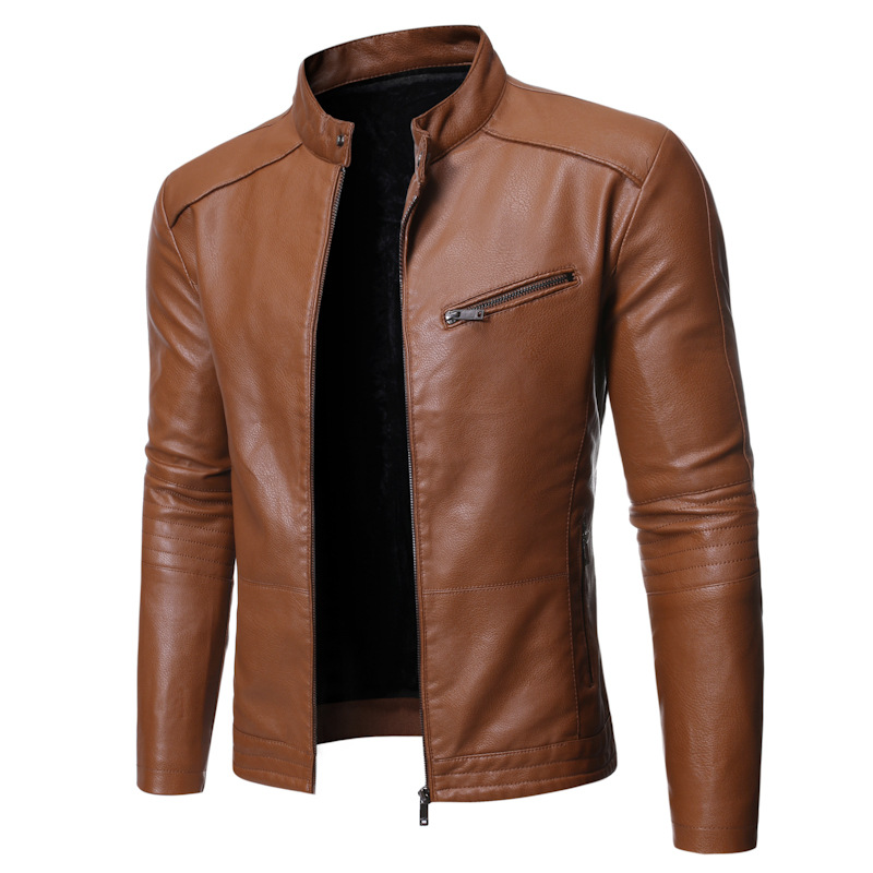 Veste en cuir homme - Ref 3443717 Image 3