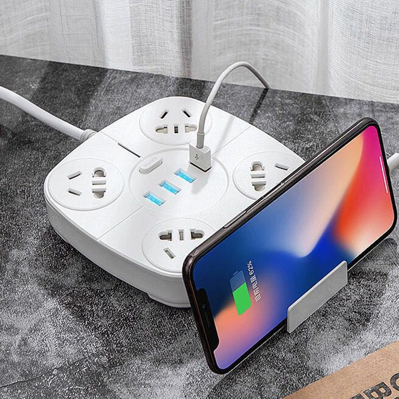 Порошок с USB-разъемом Многофункциональная розетка-выключатель подключение к сети разъем пористая розетка-переключатель