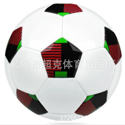 廠家來樣可定制logo廣告機縫4號學生訓練比賽5號成人新款黑白足球