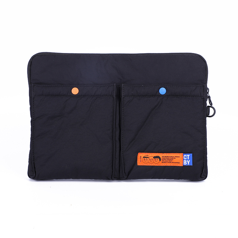New Waterproof and Bubble Wrap Diving Fabric Computer Bag, Fashionable New Clutch Bag, Cosmetics Bag, Factory Direct Sale