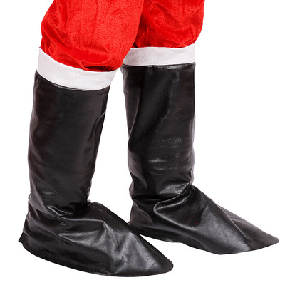 圣诞节用品服饰靴子雪地圣诞靴工厂直销跨境专供晚会表演道具|ru