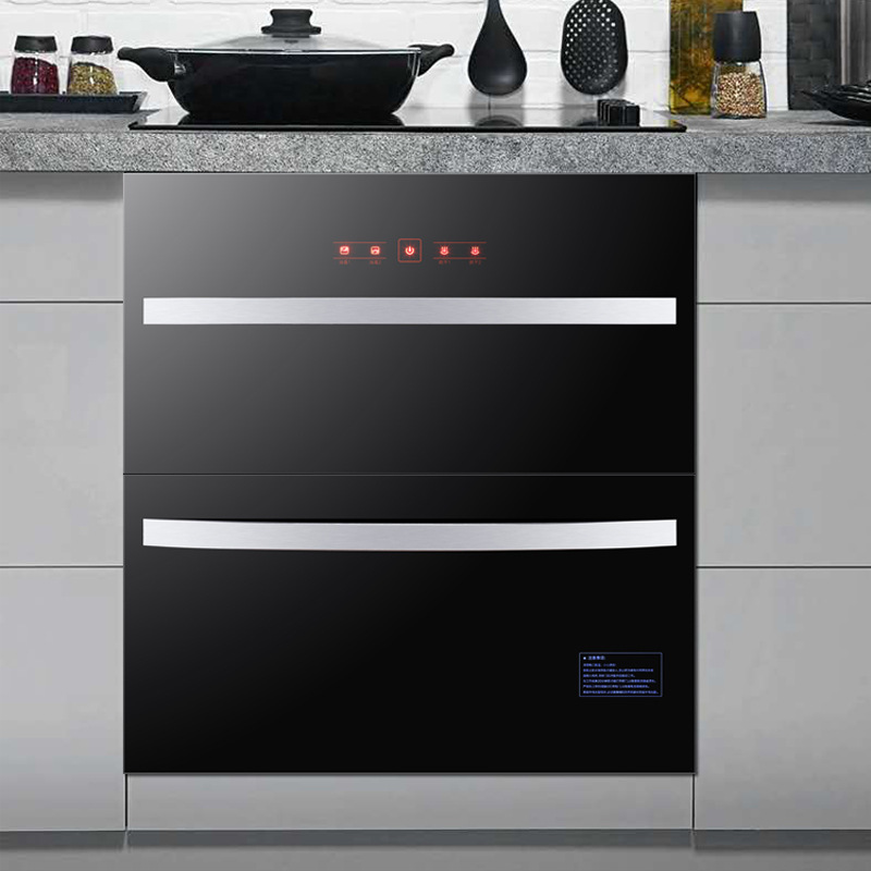 恒福好太太嵌入式 消毒柜家用三层120L厨房高温碗柜厂家直销跨境|ms