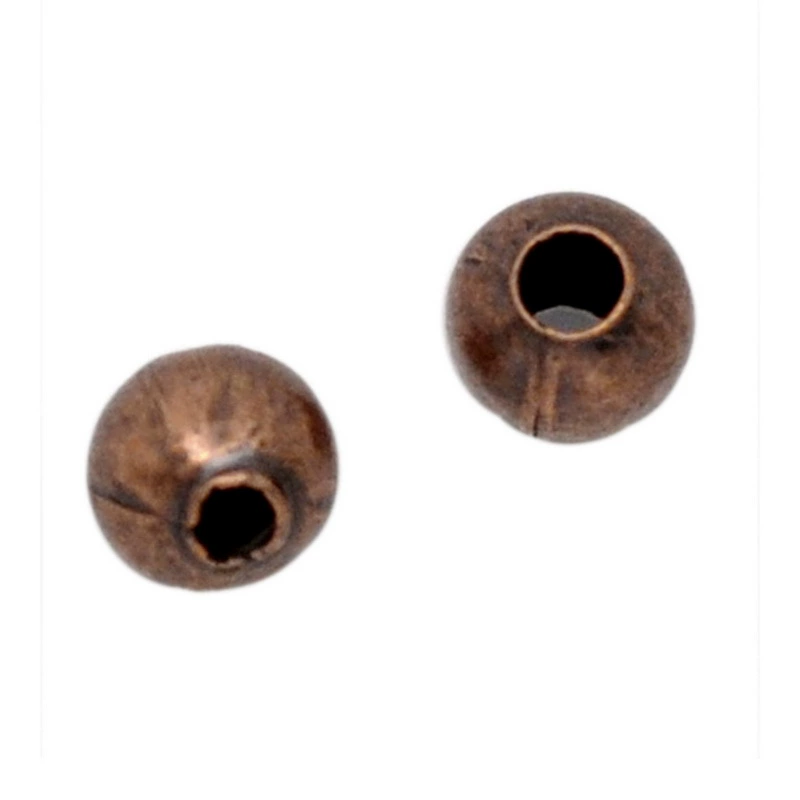 Фабрика прямые металлические бусины Свободные ювелирные бусины браслет аксессуары бусины античные медные отверстия железные бусины распорные бусины