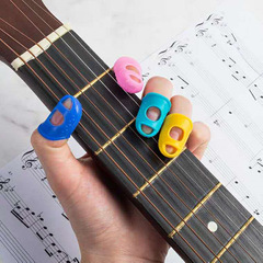 Guitar accessories Beginner children's anti-pain silicone finger cots Guitar finger cots Guitar silicone finger cots