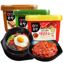 韓國進口清凈園辣椒醬拌飯辣醬包飯醬蔬菜烤肉蘸醬大醬湯專用醬料