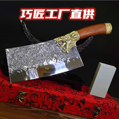 Longquan ручная ручная ручная кепка Нож кухонный шеф -повар.
