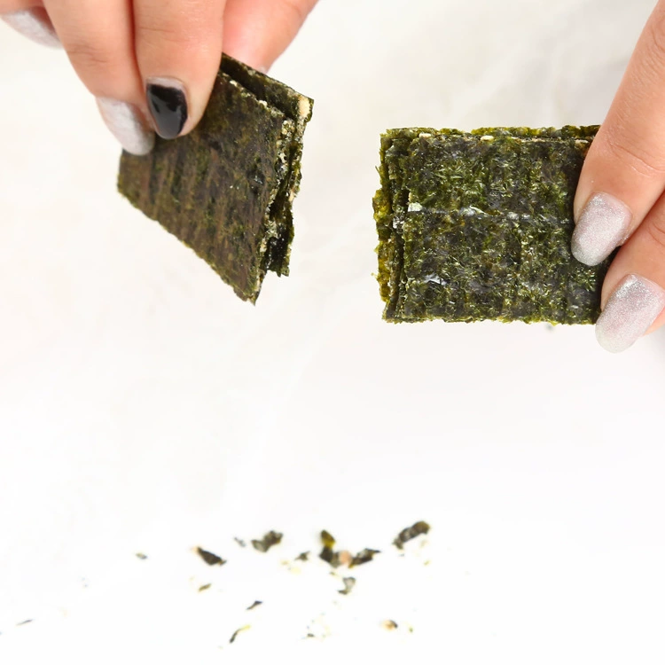 Сушёная водоросль с кунжутной начинкой Xifu Xiaomo, 40 г, консервированная водорослевая начосная хрустящая детская закуска, водоросли оптом