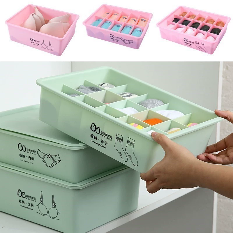 Shorts, underwear, socks, storage box