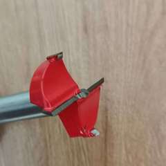 Industrial grade woodworking alloy hole opener 16-60mm extended wood board punching and expanding drill bit