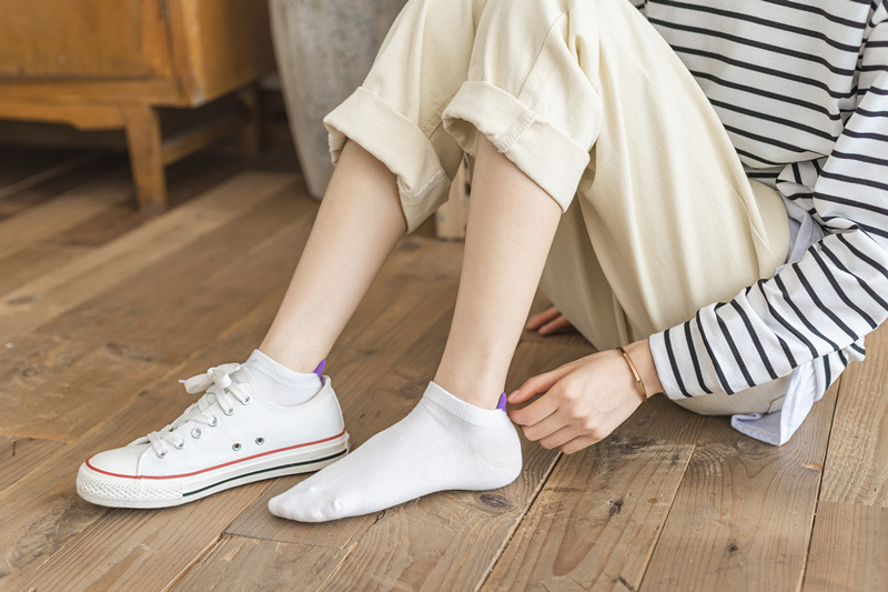 137g Weight Socks Classification Socks Lingerie Type Polyester Fabric Type A Pair Quantity Holiday, Daily Occasion Heart Shape Pattern Spring&Summer Season Women's Gender Casual, Simple Style Style Women's Casual Simple Style Heart Shape Polyester Ankle Socks A Pair 9
