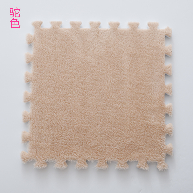 Dormitorio Full-shop hogar engrosada costura alfombra de piso de área grande máquina de corte de la alfombra de gamuza lavable fabricante