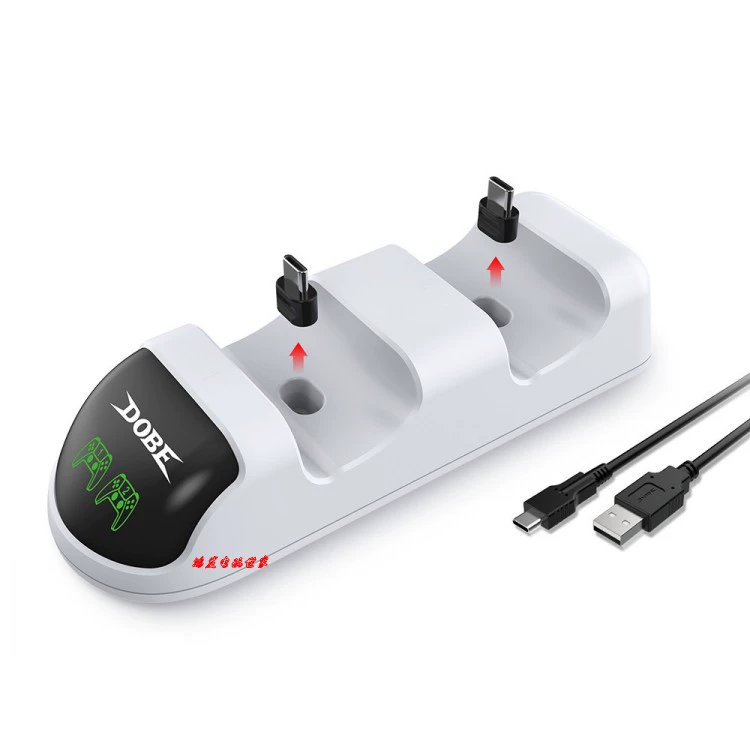 Двойная зарядная станция (DOBE) TP5‑0506 для PS5, Type‑C, LED‑индикация, 5V/2A