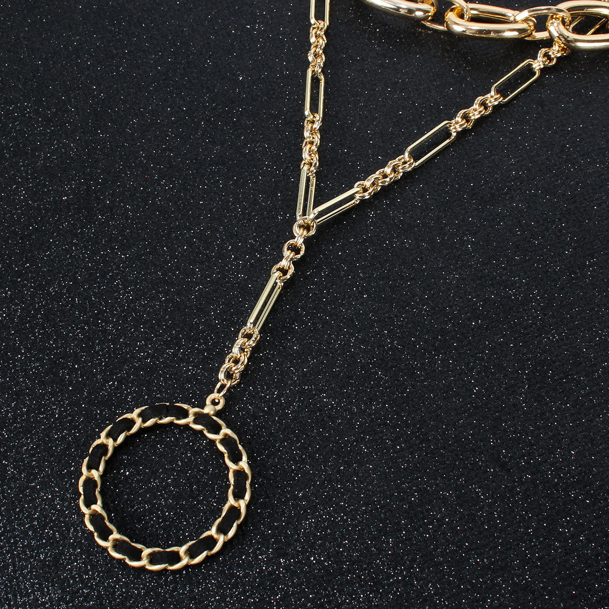 Collier De Mode Pendentif Rond Monocouche Boule Ronde Clavicule Collier Bijoux Nihaojewelry Gros display picture 3