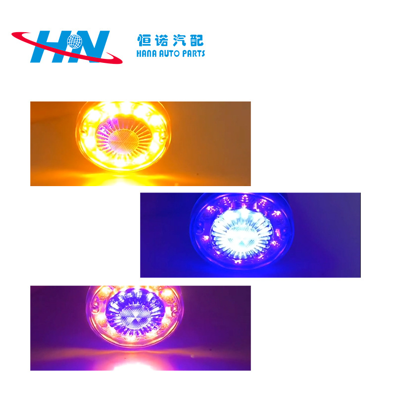 Venta directa de fábrica de luz trasera redonda adecuada para camión trolley remolque luz trasera más vendida