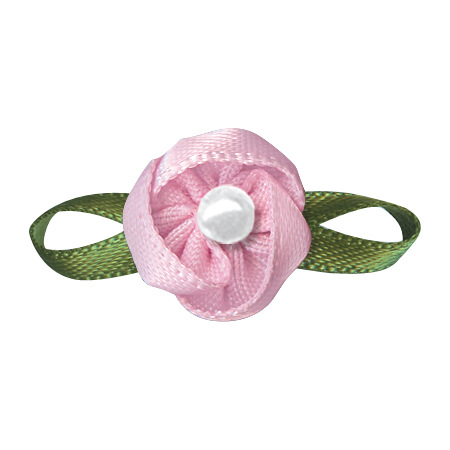 Yao Ming cinta hecha a mano flor hoja de ocho caracteres Cinta pequeña flor ropa textil accesorios Artesanía decorativa pequeña flor