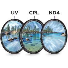 UV镜CPL偏振镜ND4减光镜 滤镜套装送滤镜包Soft朦胧镜很清晰的能