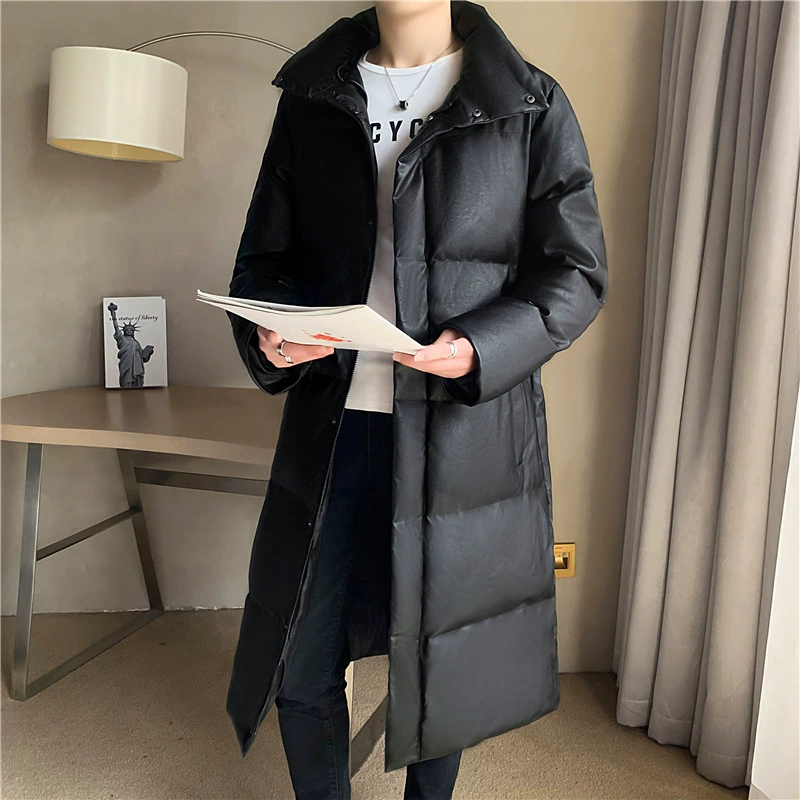 Winter long down jacket, 2022, mid-length, Korean style, plus size
