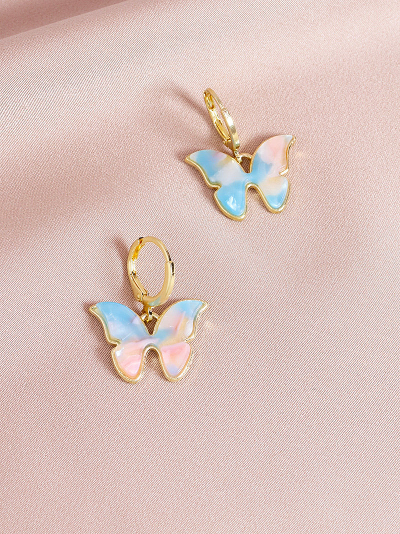 Fashion Cute  Pendent Necklace Butterfly  Earrings display picture 7